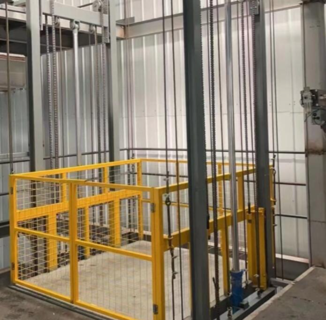 兰州导轨式升降机一般加工周期